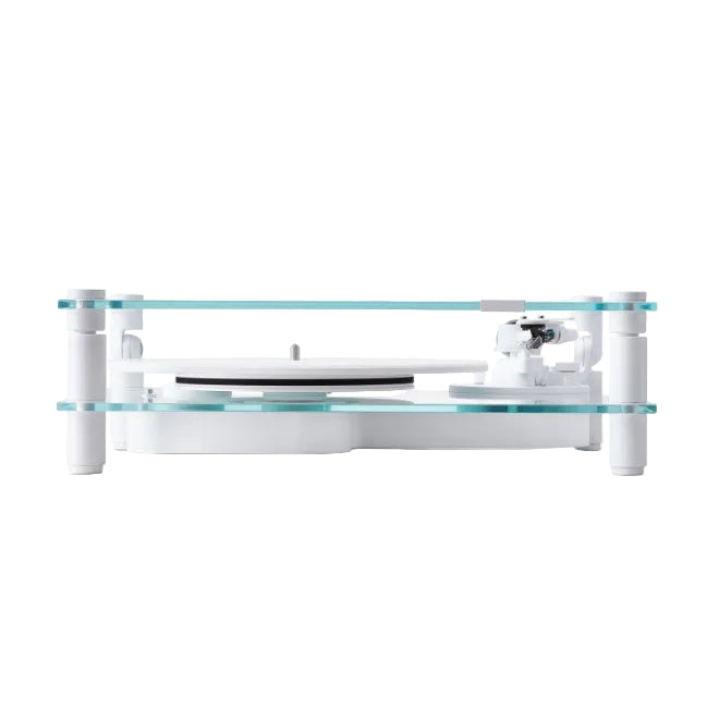 Transparent Turntable, White