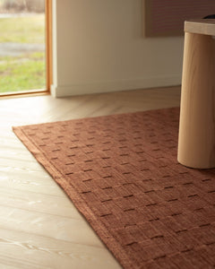 MK Tile Rug, 6"x9", Sumac
