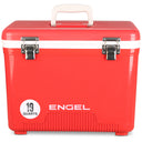 Cooler + Dry Box w/ Strap, 19qt - Coral