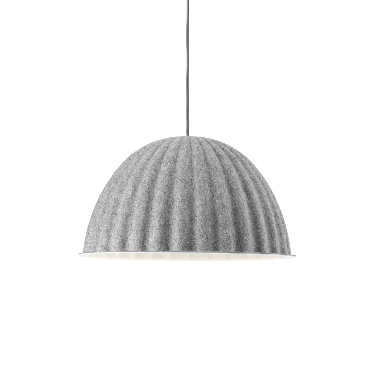 Under The Bell Pendant, Grey, 55 cm