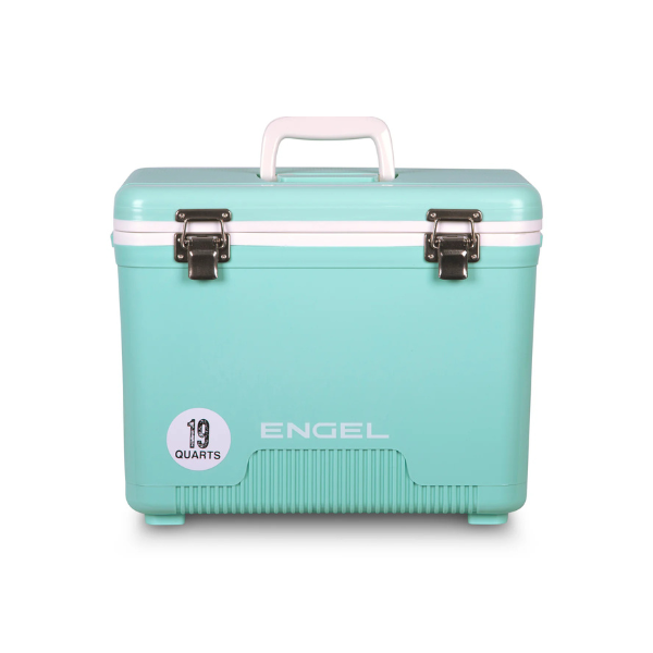 Cooler + Dry Box w/Strap, 19qt - Seafoam