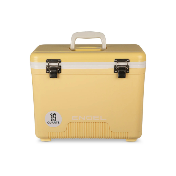 Cooler + Dry Box w/ Strap, 19qt - Butter Yellow