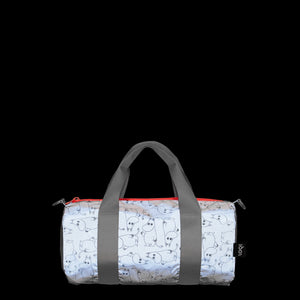 Moomin Reflective Pattern Medium Weekender Bag
