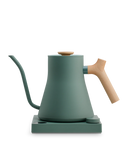 FELLOW Stagg EKG Pro Electric Kettle, Smoke Green and Maple
