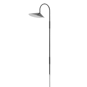 Arum Wall Lamp, Tall Swivel, Black