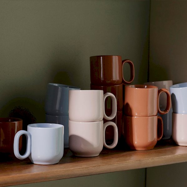 Barro Mugs, Natural, Set/2