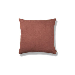 Heavy Linen Cushion, Berry Red