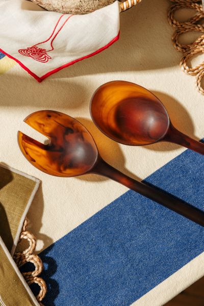Salad Servers, Amber