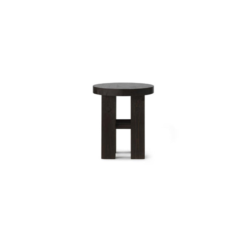 Fyr Stool, Dark Brown