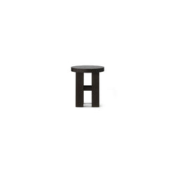 Fyr Stool, Dark Brown
