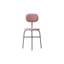 Afteroom Dining Chair Plus, Black Legs, Nevotex , Ritz 4512 Fabric (Dusty Rose Velve)-Chairs-Audo-vancouver special