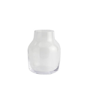 Silent Vase Clear 5.9"