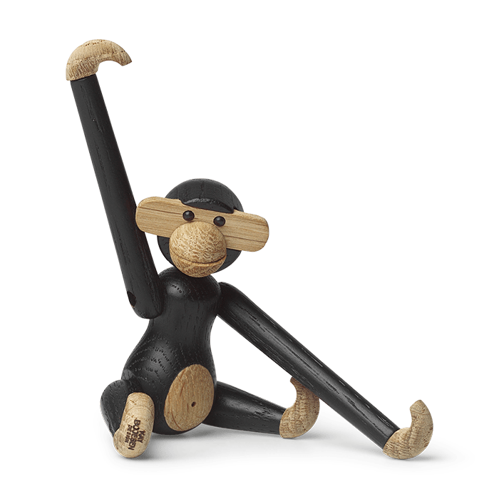 Wood Monkey Mini, Dark Stained
