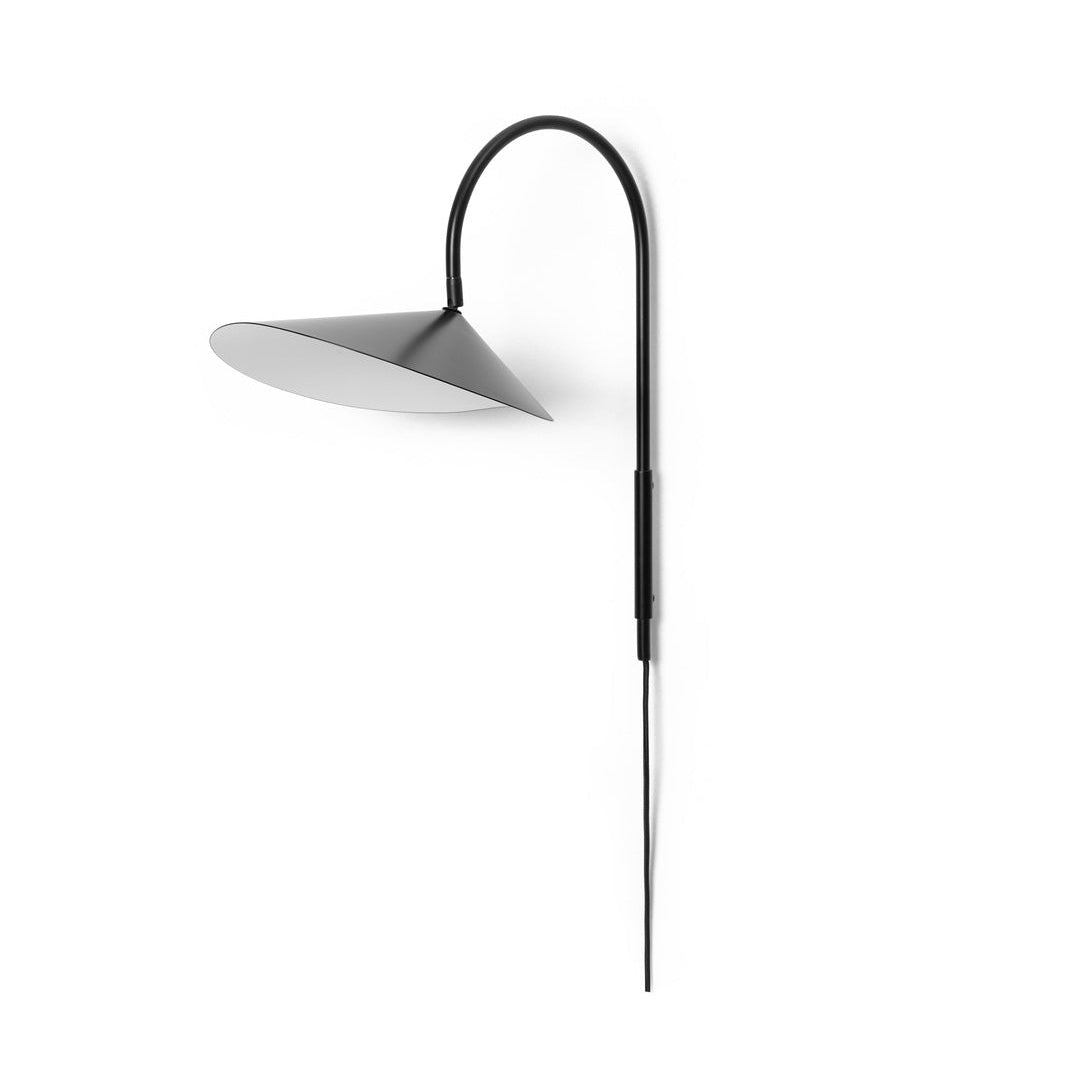 Arum Swivel Wall Lamp, Black