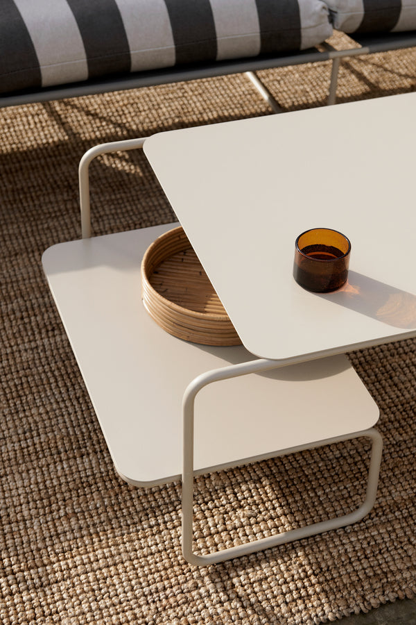 Level Outdoor Coffee Table, Cashmere