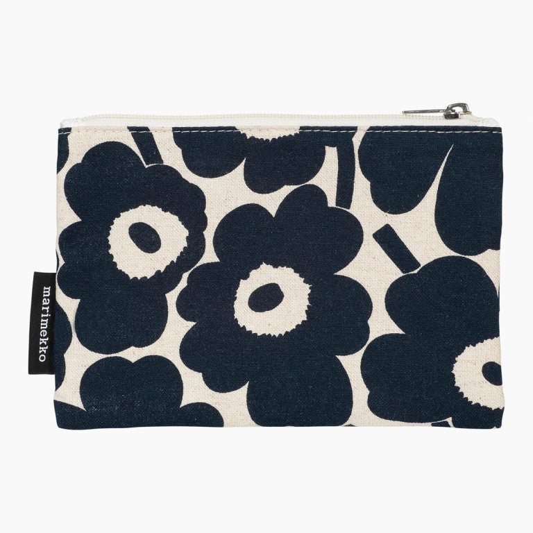 Kaika Mini Unikko Pouch, Dark Blue