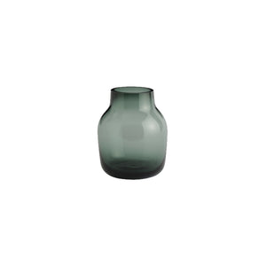 Silent Vase Dark Green 4.3"