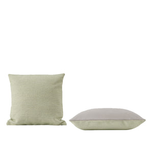 MINGLE CUSHION / 45 X 45 CM / 17.7 X 17.7", LIGHT GREEN