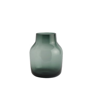 Silent Vase Dark Green 5.9"