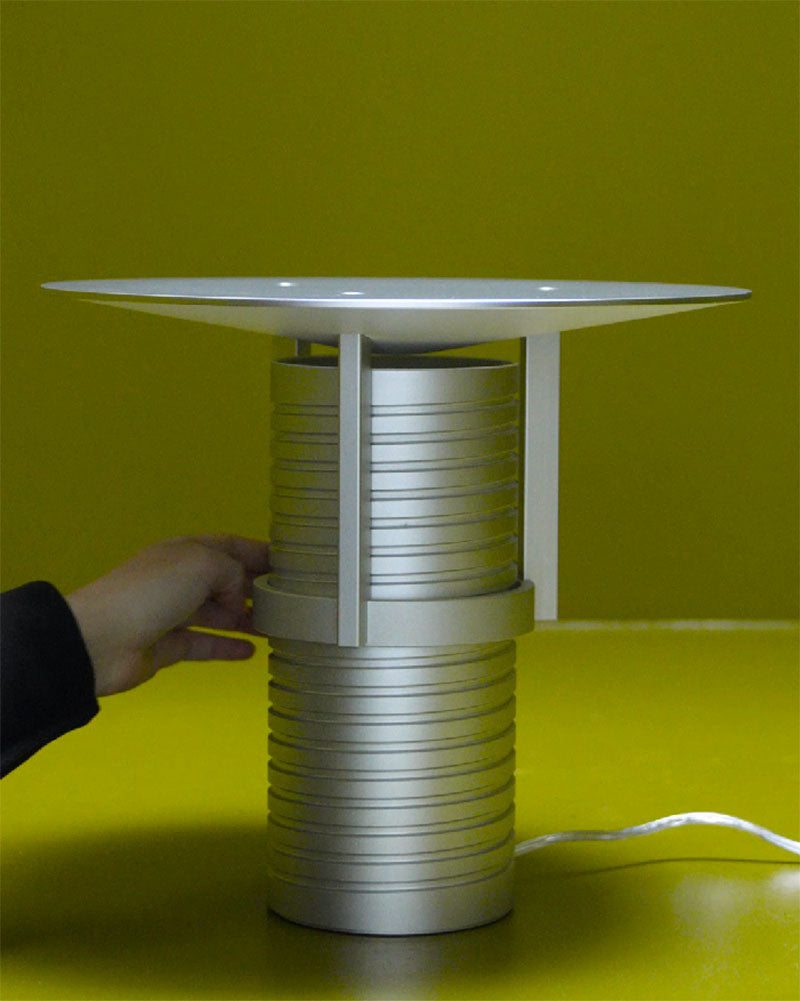 Set Table Lamp, Silver