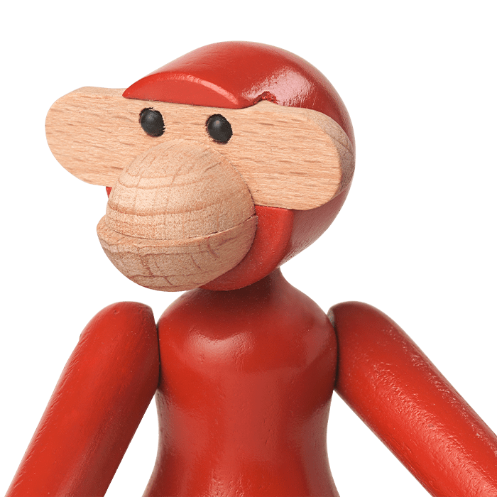Wood Monkey Mini, Red