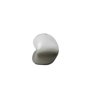 Splash Bottom Vase Matte Grey