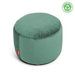 Point Ottoman - Sage Velvet