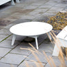Satellite Cocktail Table, Round, Ash Blue 36"