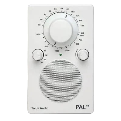 PAL Bluetooth Radio, White