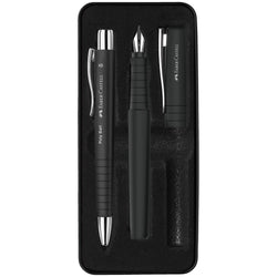 Poly Ball Pen Set, Black