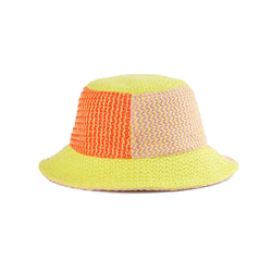 Squiggle Bucket Hat - Poppy/Lilac