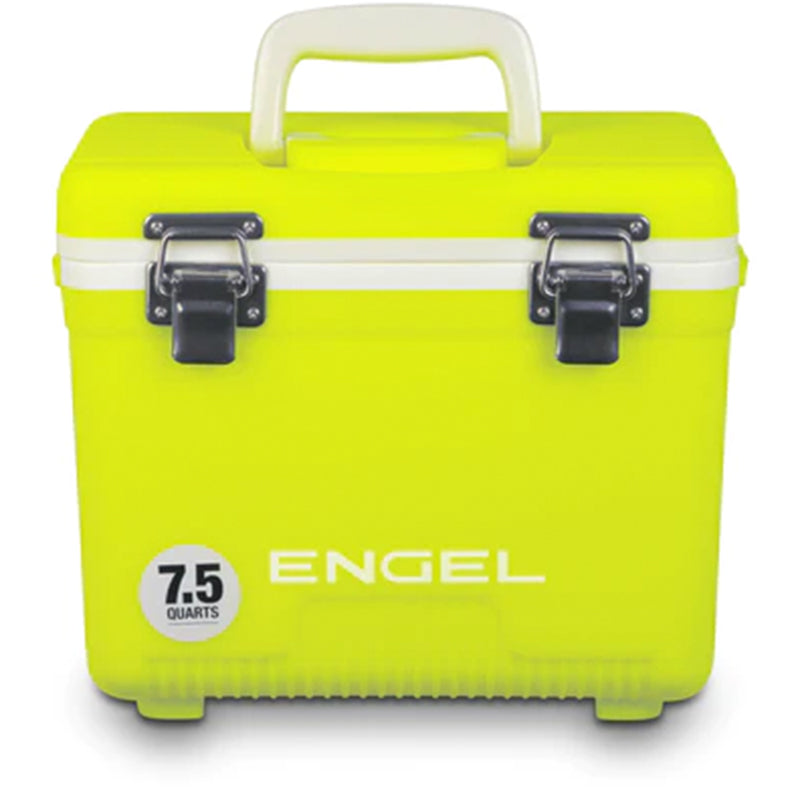 Cooler + Dry Box w/ Strap 7.5 qt - Yellow