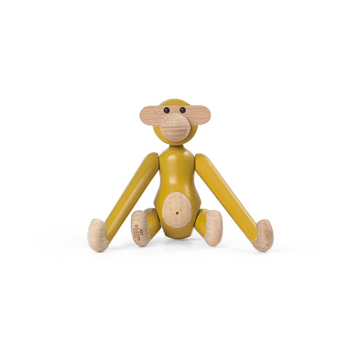 Wood Monkey Mini, Yellow