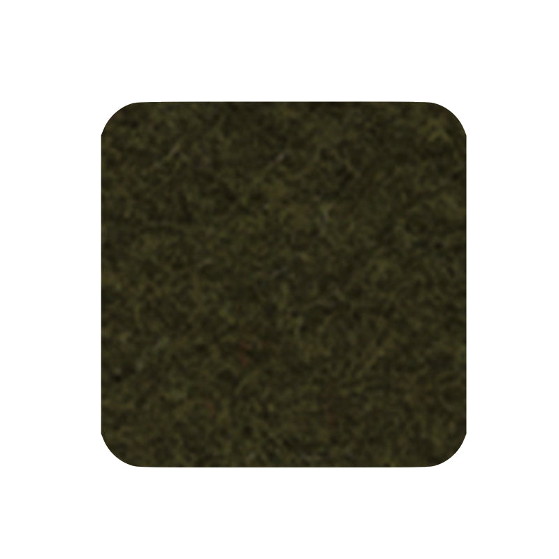 Felt coaster 11x11cm, olive dunkel