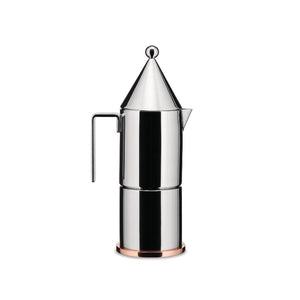 La Conica by Aldo Rossi, Espresso Coffee Maker, 3 Cup