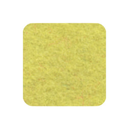 Felt coaster 11x11cm, lemon yellow