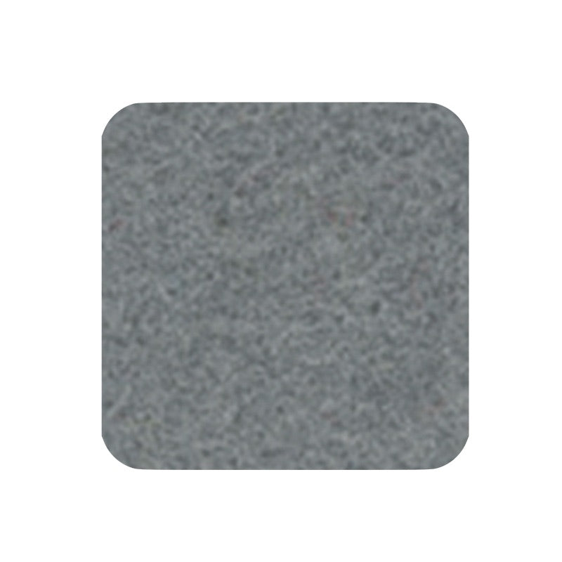 Felt coaster 11x11cm, unigrau light grey