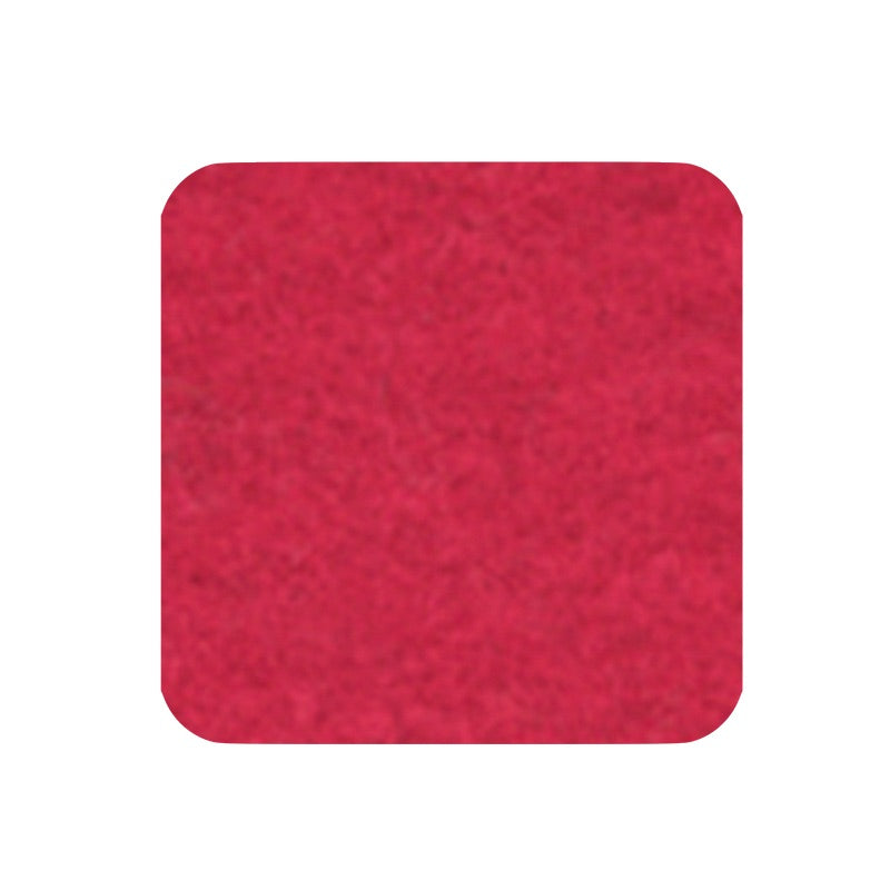 Felt coaster 11x11cm, red