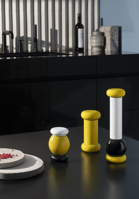 Twergi Salt + Pepper Castor, Yellow