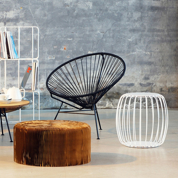 Condesa Chair, Black Cord/ Black Frame