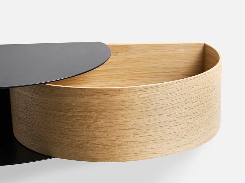 Wallie, Oak/Black