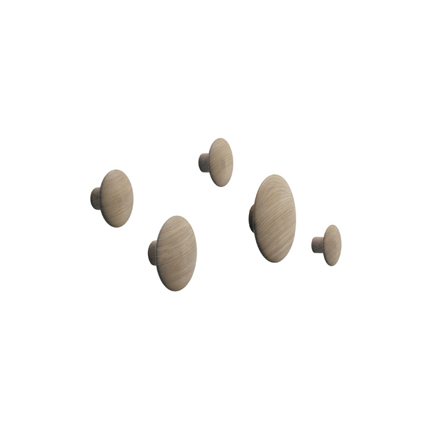 The Dots Single Small, Oak
