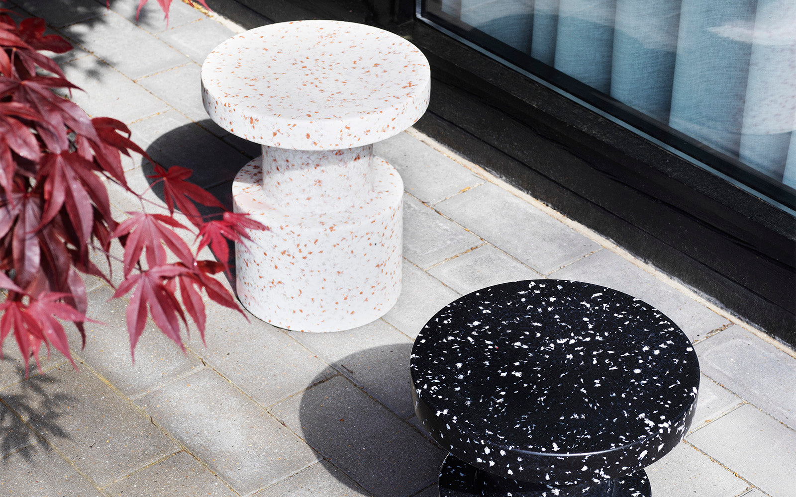 Bit Stool Stack, Red