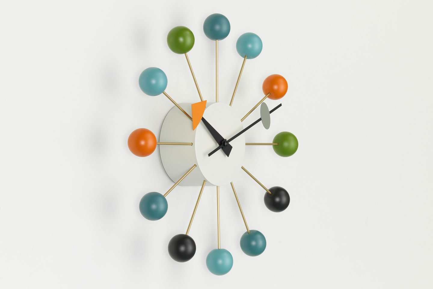 George Nelson Ball Clock, Multicolor