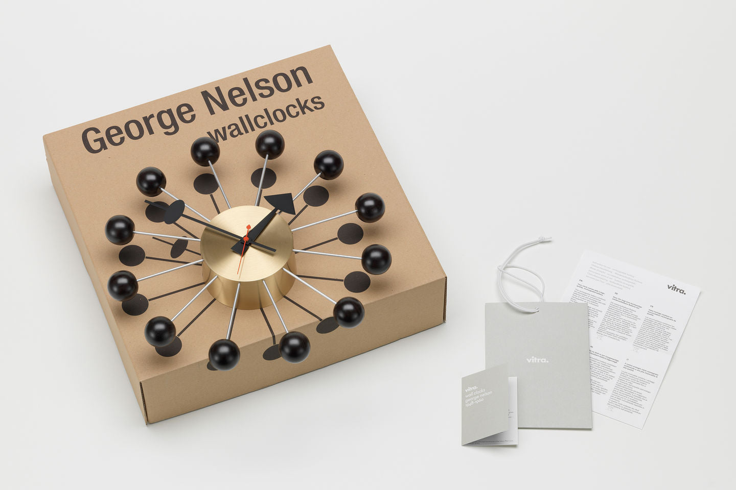 George Nelson Ball Clock, Multicolor