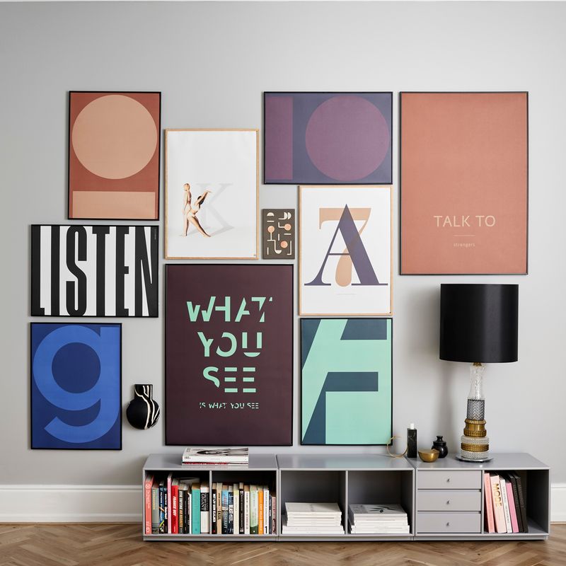 Poster, POP! P #1 (70 x 100 cm), UnFramed