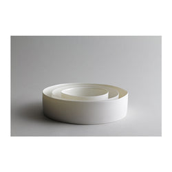 Set of 3 Porcelain Nested Cyclindrical Bowls
