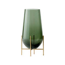 Echasse Vase, Large, Smoke-Vases-Audo-vancouver special