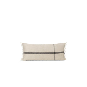Calm Cushion Long, 40 x 90 cm, Camel/Black