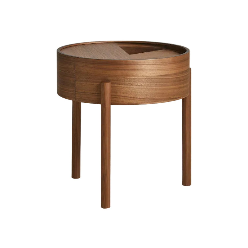 Arc Coffee Table, 42cm, Walnut